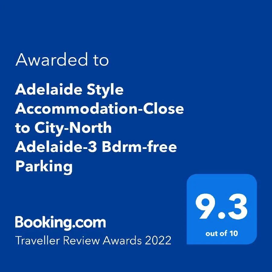 Adelaide Style Accommodation-Close To City-North Adelaide-3 Bdrm- Free Parking Australia